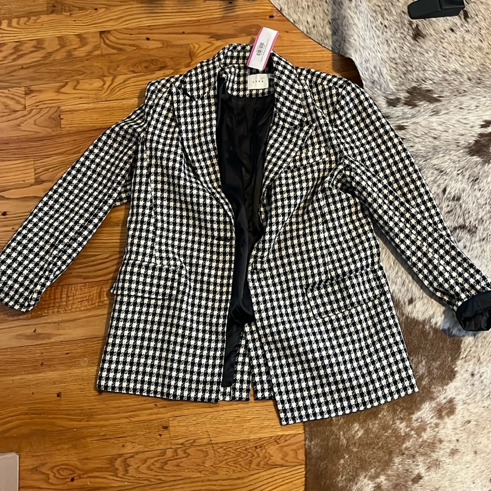 Houndstooth Blazer